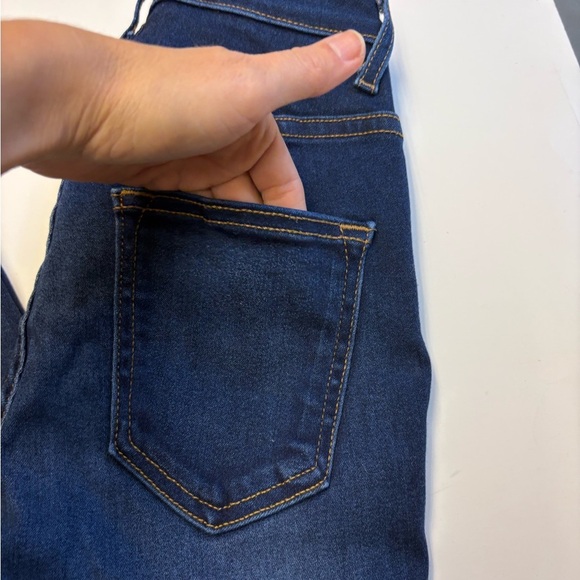 Fashion Nova High waisted dark wash skinny denim jeans women's size 3/XS - Picture 9 of 13